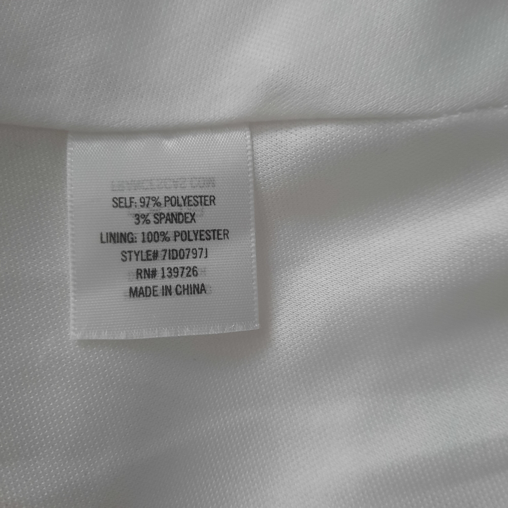 Miami White Off-the-Shoulder Short Sleeve Fit & Flare Mini Dress size Small - Picture 6 of 12